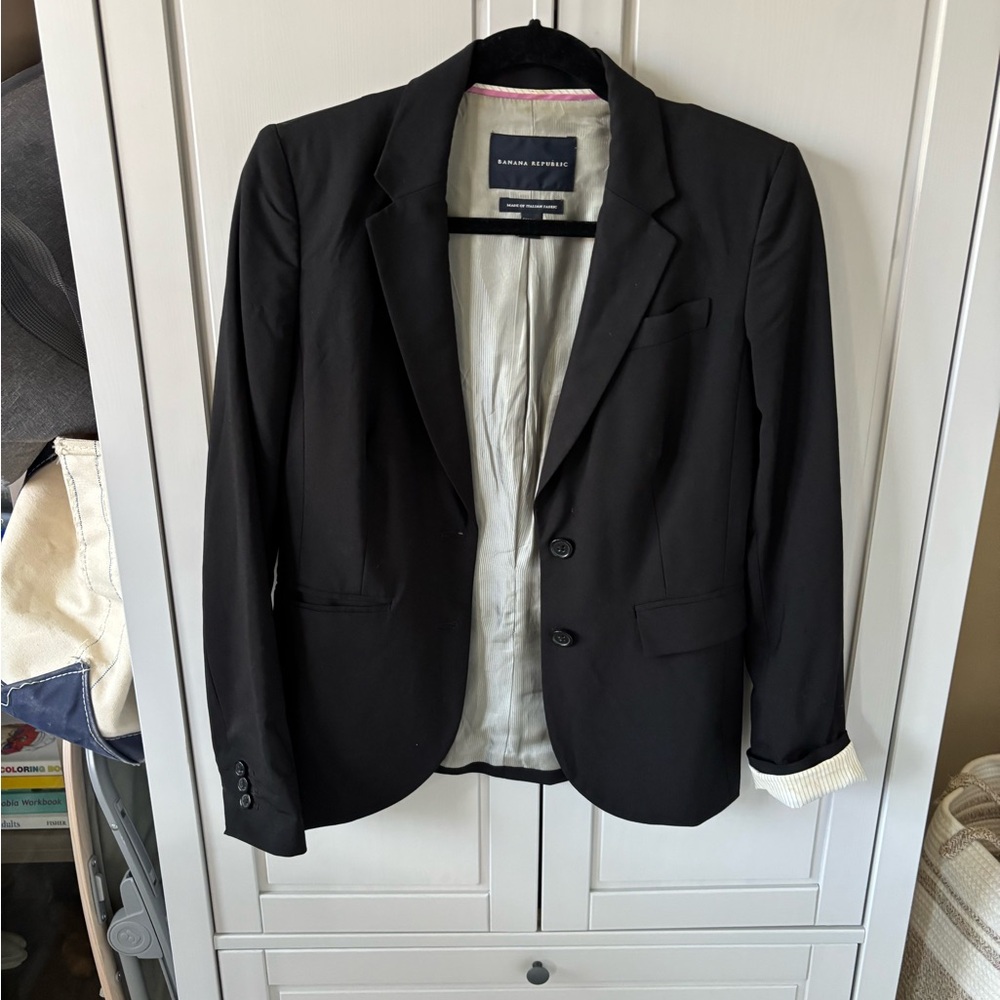 Banana Republic Charcoal Women’s Blazer